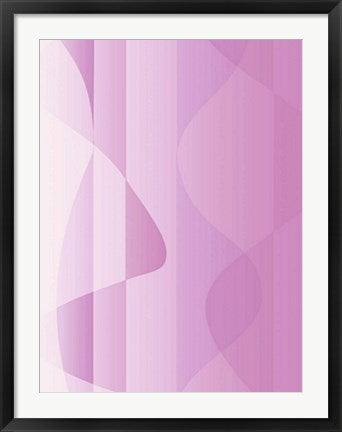 Framed Mauve Waves by Joanne Robinson | 31 1/2 x 23 1/2