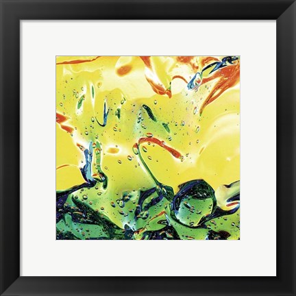 Framed Oxygen I by Yannick Yanoff | 11 3/4 x 11 3/4