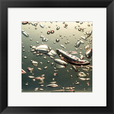 Framed Art Oxygen IV by Yannick Yanoff | 11 3/4 x 11 3/4