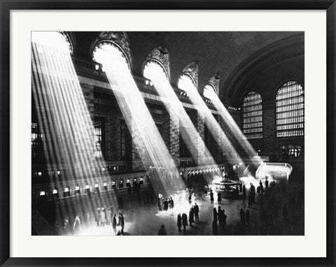 Framed Grand Central Station, 1934 by Photography Collection