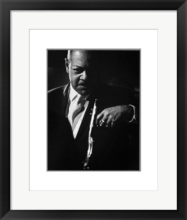 Framed Coleman Hawkins by Lee Tanner | 20 x 16