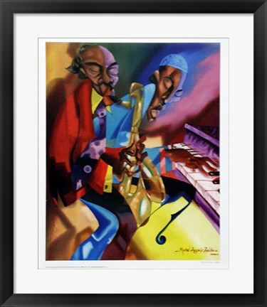 Framed Oleo by Michael Wallace | 22 x 18