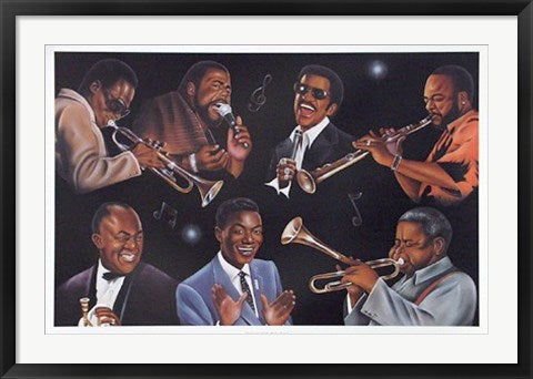 Framed The Greatest of All - Rhythm & Jazz by Jerome Brown