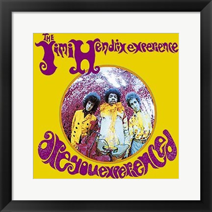 Framed Jimi Hendrix Experience: Are You Experienced? 