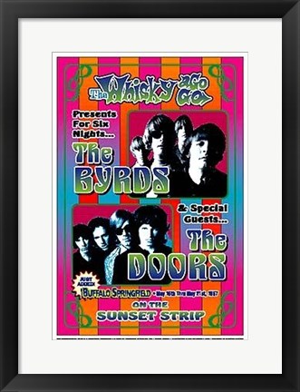 Framed The Byrds & The Doors, 1967: Whisky-A-Go-Go, Los Angeles by Dennis ...