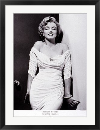 Framed Marilyn Monroe by Philippe Halsman | 28 x 20