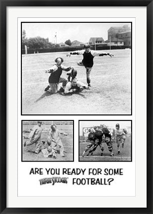 Framed The Three Stooges: Are You Ready for Some Football? 