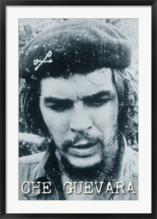 Framed Che Guevara, Revolucionario 36 x 24