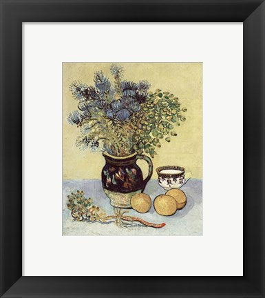 Framed Art Still Life, c.1888 by Vincent Van Gogh Wall Decor 18x24 Artwork