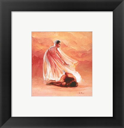 Framed Art While Adam Slept (mini) by Lavarne Ross | 8 x 6 1/2