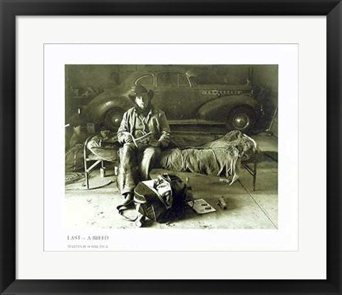 Framed Dave, 7am - Ranch 10/81 (Last of a Breed) by Martin H.M. Schreiber