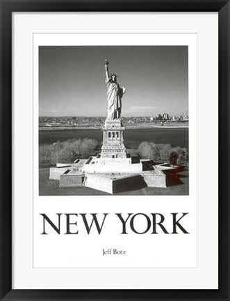 Framed Statue of Liberty by Jeff Botz | 24 x 18