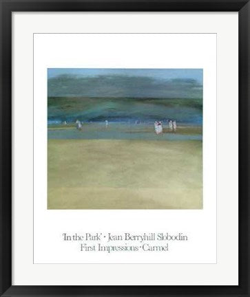 Framed In the Park by Jean Berryhill Slobodin | 25 x 20