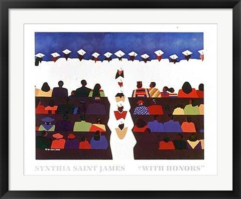 Framed With Honors by Synthia Saint James | 28 x 35