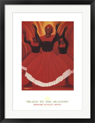 Framed Reach to the Heavens by Bernard Hoyes | 28 x 20