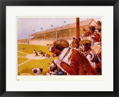 Framed One to Tie, Two to Win by C.M. Coolidge | 12 x 16
