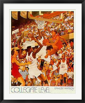 Framed Collegiate Level by Ernest Watson | 31 7/8 x 25