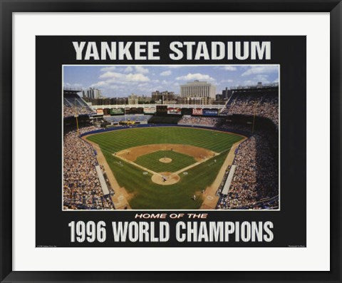 Framed World Champions, 1996 by Ira Rosen | 22 x 28