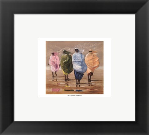 Framed Art The Islanders (mini) by Lavarne Ross | 6 1/2 x 8