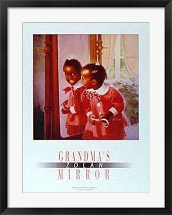 Framed Grandma's Mirror by Donald Zolan | 26 x 20