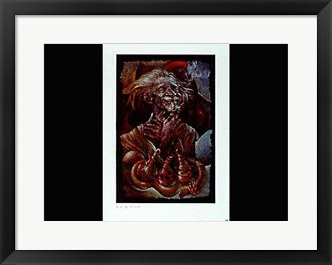Framed Joie de Vivre by Lyonel Laurenceau | 20 x 14
