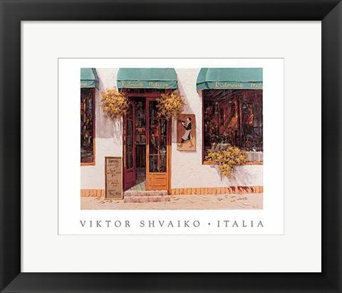 Framed Art Italia by Viktor Shvaiko | 11 x 14