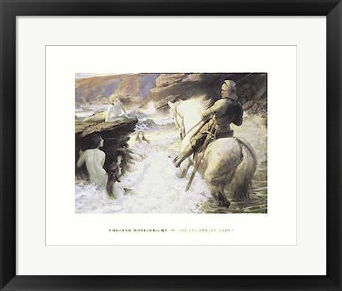 Framed The Enchanted Shore by Roland Wheelwright | 15 1/2 x 19 1/2