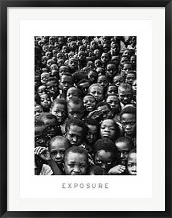 Framed Children in Nigeria by Abbas | 31 1/2 x 23 5/8