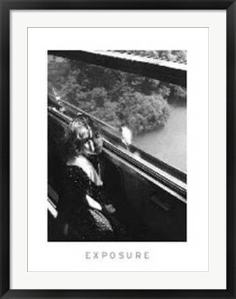 Framed Traveling by Train by Ferdinando Scianna | 31 1/2 x 23 5/8