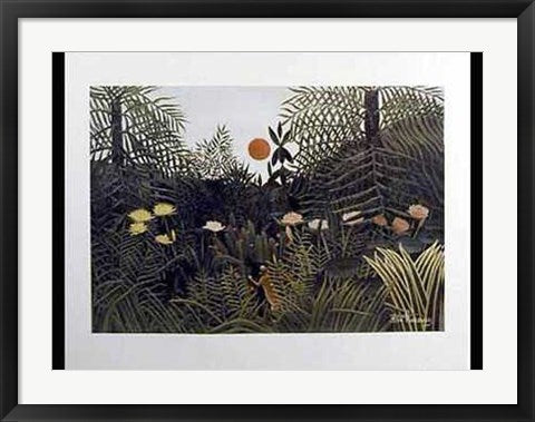 Framed Virgin Forest by Henri Rousseau | 24 x 30