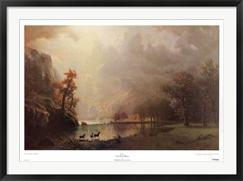Framed Sierra Nevada Morning by Albert Bierstadt | 28 x 40