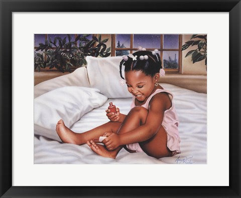 Framed Getting Her Groove Back by Aaron Hicks | 12 1/2 x 16 1/2