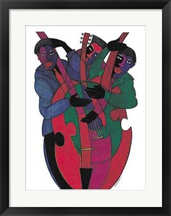 Framed Jazz Strings by Charles Bibbs | 24 x 17