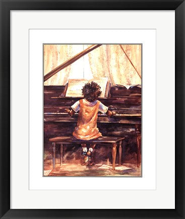 Framed Practice Makes Perfect by Arbess Bailey | 20 x 16