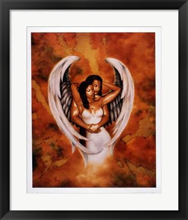 Framed Wrapped in the Arms of Heaven by Toni Taylor | 22 x 18