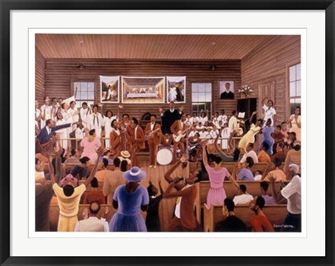 Framed Gospel Travellers by Ernest Watson | 26 1/2 x 35
