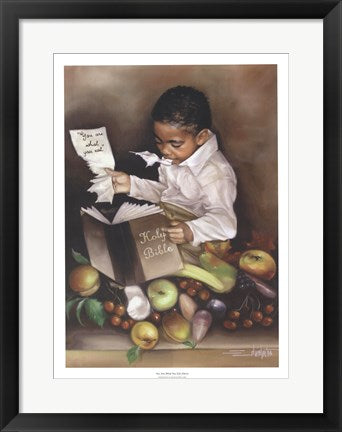 Framed You Are What You Eat (His) by Edwin Lester | 22 x 16