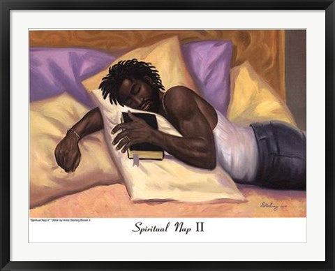 Framed Spiritual Nap II by Sterling Brown | 24 x 36