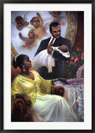 Framed Our Little Angel by May C. Wrey | 36 x 24