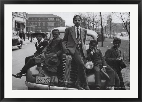 Framed South Side Chicago, 1941 by Russell Lee | 24 x 36