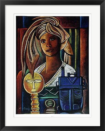 Framed Alpha by Alix Beaujour | 25 7/8 x 19 1/2