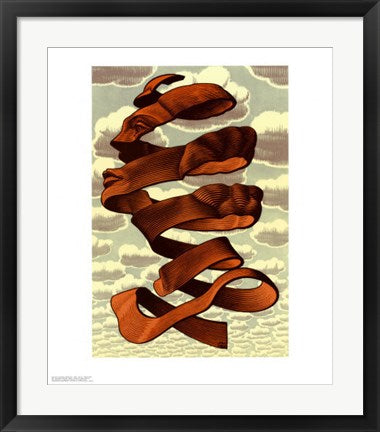 Framed Rind by M.C. Escher | 25 5/8 x 21 3/4