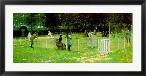 Framed The Tennis Party by John Lavery | 24 x 33