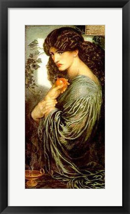 Framed Prosperine by Dante Gabriel Rossetti | 28 x 20