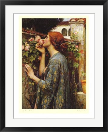 Framed The Soul of the Rose by John William Waterhouse | 27 x 20