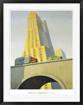 Framed Scraper by Robert LaDuke | 33 x 25