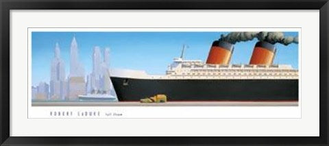 Framed Full Steam by Robert LaDuke | 10 x 36