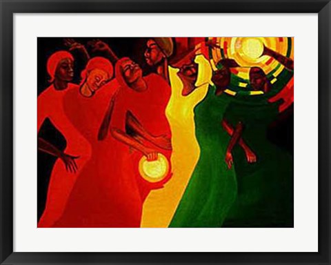 Framed Spiritual Climax by Bernard Hoyes | 19 3/4 x 25 1/4
