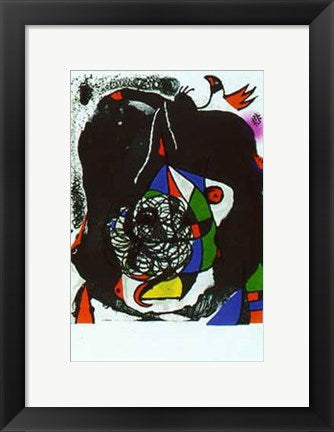 Framed Art Revolution II by Joan Miró | 14 3/4 x 10 3/16