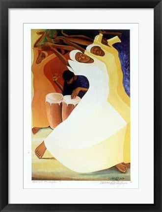 Framed Flow with the Rhythm by Bernard Hoyes | 25 x 18